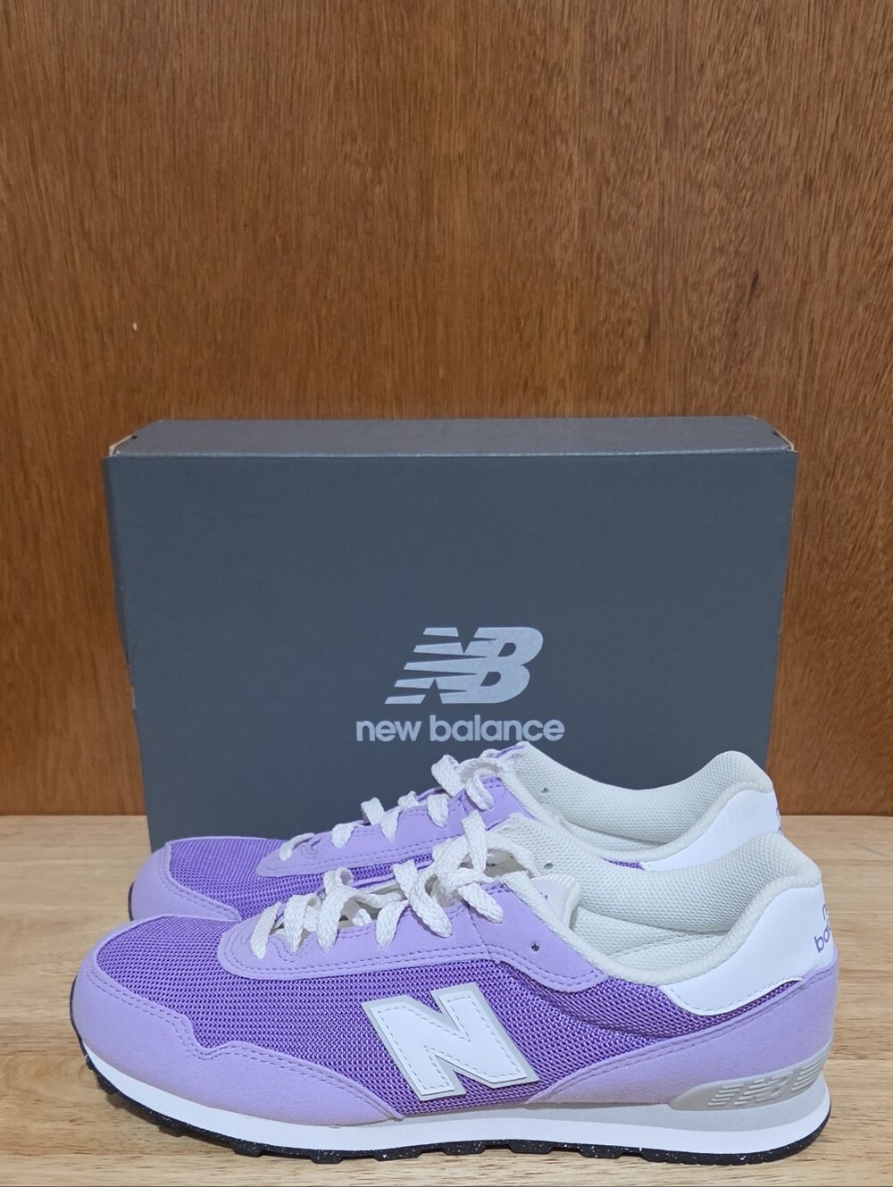 New Balance 515 Kids Youth Size 5 Purple White Running Shoes Sneakers GC515BL - Picture 3 of 14